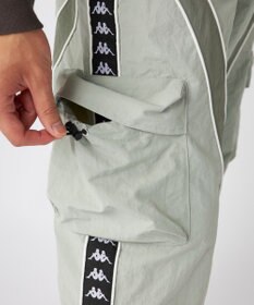 OP／FILA 【Kappa】ワイドシルエット バンダトラックパンツ