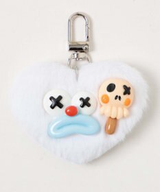 WEGO ミニハートピエロモンスターぬいぐるみキーホルダー