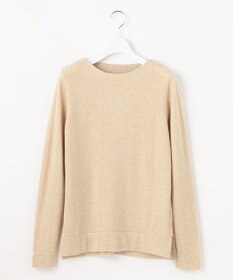 自由区 【洗える】ピュアカシミヤミルド ボートネック プルオーバー