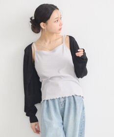 earth music&ecology パールストラップキャミソール