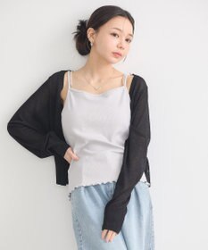 earth music&ecology パールストラップキャミソール