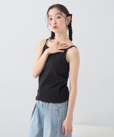 earth music&ecology パールストラップキャミソール