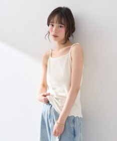 earth music&ecology パールストラップキャミソール