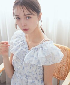 earth music&ecology パールストラップキャミソール