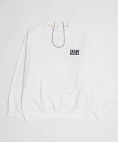 WEGO 【2点SET】アクセ付き裏シャギーグラフィックプルオーバー