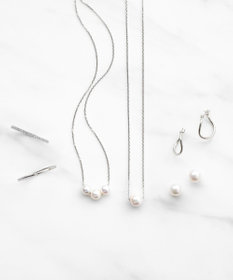 TOCCA 【WEB限定】PRECIOUS PEARL PIERCED EARRINGS プラチナ アコヤパール ピアス