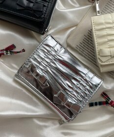 WEGO ギャザーリボンウォレット