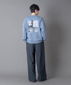 WEGO 【ユニセックス着用ITEM】アクセ付きフォトグラフィックプルオーバー