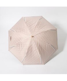 UNBILLION cache nez / ストライプスカーフプリントバルーンショートパラソル