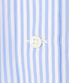 J.PRESS MEN 【AaronChang】【UNISEX】コットンタイプライター ストライプ シャツ / B.D. / Baggy-Fit