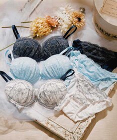 San-ai Resort（三愛水着楽園） 【SALE】クラシカルレースふわもりブラセット 【northerly】