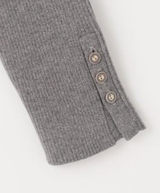 ANY SIS 【洗える】リブインナー ニット