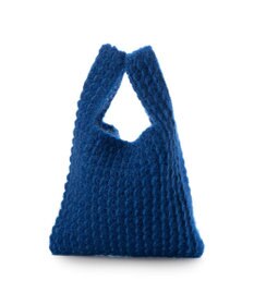 UNBILLION カシュカシュ cachecache / 柄編みニットショッパーバッグ