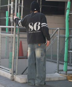 WEGO 【ユニセックス着用ITEM】ナンバリングT（長袖）