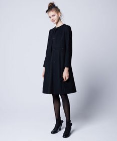 TOCCA 【WEB限定カラー有り】【消臭】MILKY PUFF リボンウールコート