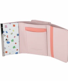 tsumori chisato CARRY クロスエンボス 3つ折りミニ財布