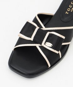 TOCCA BICOLOR RIBBON FLAT SANDALS サンダル