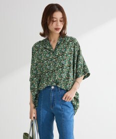 Green Parks Ｉ　アソート柄さらっとレーヨンブラウス