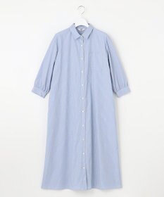 J.PRESS LADIES 【洗える・接触冷感・UVケア】エステネージュ シャツ ワンピース