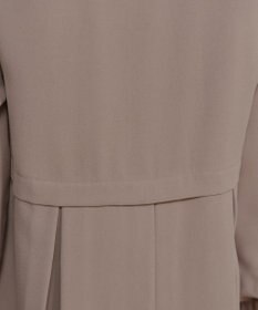 Tiaclasse 【洗える】バックプリーツパフスリーブコート