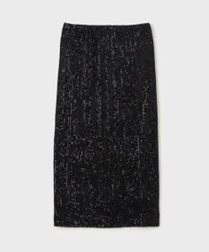 GRACE CONTINENTAL スパンコールタイトスカート