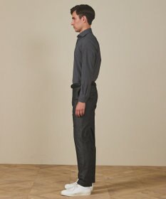 GOTAIRIKU 仕事で着られる 秋冬の綿パン【ストレッチ】コットンモールスキンストレッチパンツ