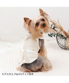 PET PARADISE ペットパラダイス やさしいベスト リバーシブル《ミモザ柄》 小型犬