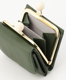 UNBILLION perche アクリル玉三つ折りミニサイフ