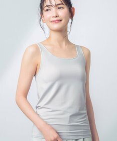 Wing 【SHIHOさん着用】 カップ付きタンクトップ ラク きれいなバストシルエット 【シンクロブラトップ 吸汗速乾タイプ】 ブラトップ ET1152 ウイング／ワコール