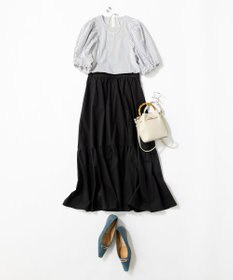 23区 バンブーハンドルミニショルダーバッグ