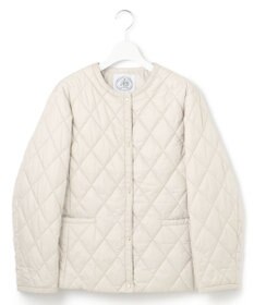 J.PRESS LADIES 【WEB限定カラーあり・洗える】コンパクトタフタキルティング ブルゾン