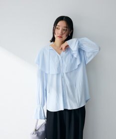 Green Parks ラッフルブラウス