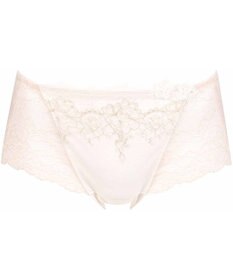 WACOAL サニタリーショーツ 【リボンブラ 胸もとフィットながもち】 BXD409とペア はきこみ丈あさめ ナプキンがズレにくい 生理用ショーツ ボーイレングス レディース PXD309 /ワコール