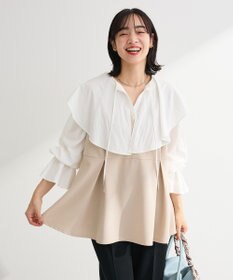 Green Parks ラッフルブラウス