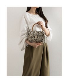 UNBILLION カシュカシュ cachecache / バンブーヒネリミニハンドバッグ