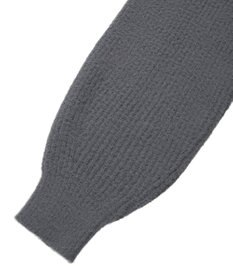 earth music&ecology パウダーシャギー畦プルオーバー