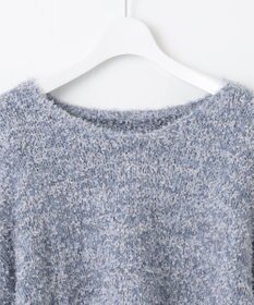 Feroux 【洗える】リボンヤーン プルオーバーニット