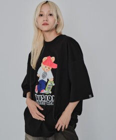 WEGO 【ユニセックス着用ITEM/MLサイズ展開】別注VISIONベアグラフィックT（SS）