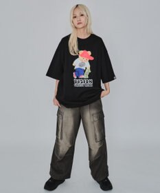 WEGO 【ユニセックス着用ITEM/MLサイズ展開】別注VISIONベアグラフィックT（SS）