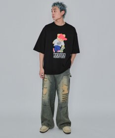 WEGO 【ユニセックス着用ITEM/MLサイズ展開】別注VISIONベアグラフィックT（SS）