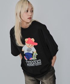 WEGO 【ユニセックス着用ITEM/MLサイズ展開】別注VISIONベアグラフィックT（SS）