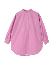 AMERICAN HOLIC イージーケアバンドカラーシャツチュニック