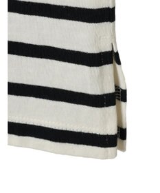 earth music&ecology ボクシーノースリーブチュニック