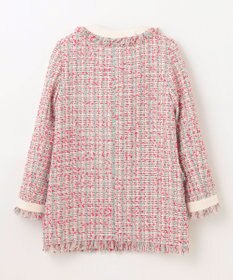 GRACE CONTINENTAL フリンジツイードジャケット