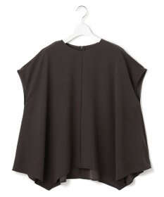 23区 【UVカット/接触冷感/吸水速乾】ストレッチジョーゼット イレギュラーヘムプルオーバー