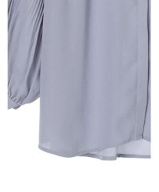 Green Parks 袖プリーツ衿付きブラウス