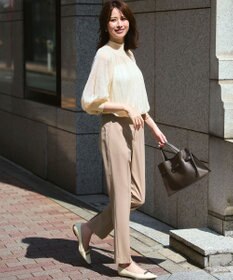 23区 L 【洗える】ベアトップ パッド付き キャミソール