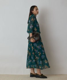 GRACE CONTINENTAL プリントセットアップワンピース