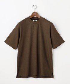 JOSEPH ABBOUD 【オリジナルジャージ生地/サラリ清涼/上質感】コンパクトブロックリンクス ドレス Ｔシャツ