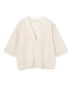 UNFILO レースドッキングニット カーディガン